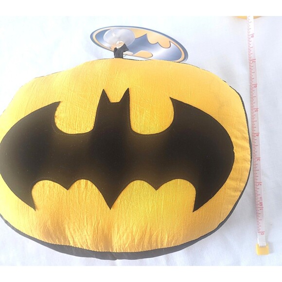 1997 Vintage Batman Pillow Plush w/ Suction Cup – Play-By-Play - Picture 6 of 7